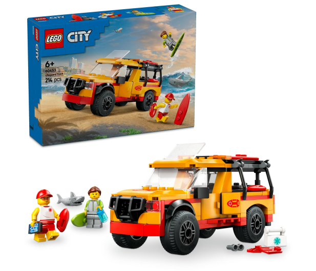LEGO City 60453 Furgonetka ratowników plażowych - 1284226 - zdjęcie 2